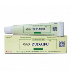 Китайський натуральний антибактеріальний крем для шкіри ZUDAIFU Зудайфу, 15 гр